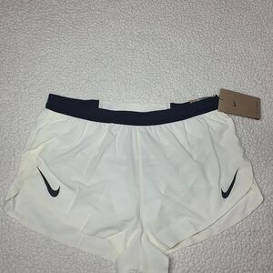 Nike AeroSwift Dri-Fit ADV 2” Running Shorts FN3349-121 White Size Men's M New